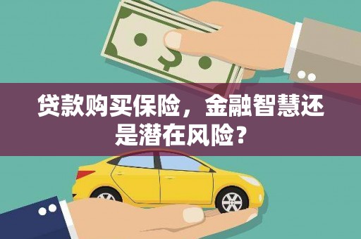 涵江贷款购买保险，金融智慧还是潜在风险？