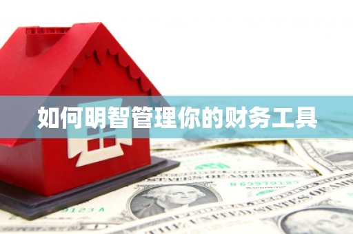 站前如何明智管理你的财务工具