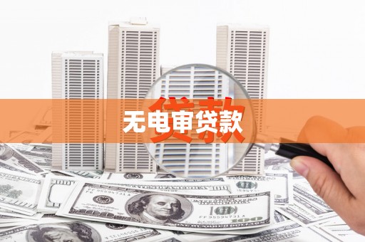 沙湾无电审贷款
