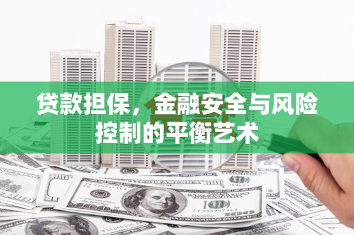 江川贷款担保，金融安全与风险控制的平衡艺术