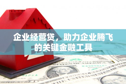 武汉企业经营贷，助力企业腾飞的关键金融工具