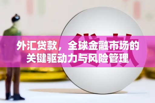 嘉祥外汇贷款，全球金融市场的关键驱动力与风险管理