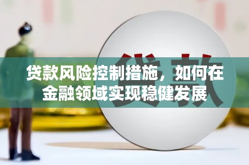 青阳贷款风险控制措施，如何在金融领域实现稳健发展