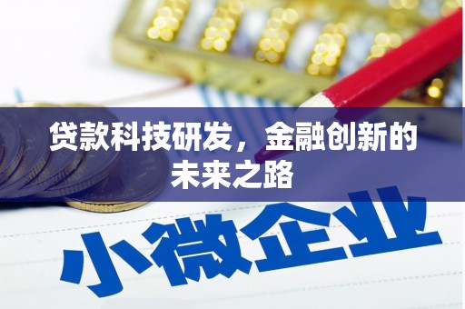 滁州贷款科技研发，金融创新的未来之路