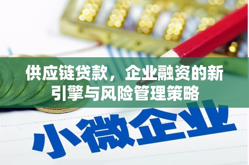 丽水供应链贷款，企业融资的新引擎与风险管理策略