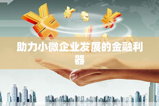 濮阳助力小微企业发展的金融利器