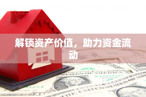 小金解锁资产价值，助力资金流动